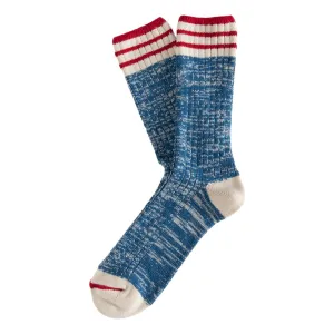 Nautical Turn Oceanside Blue Socks
