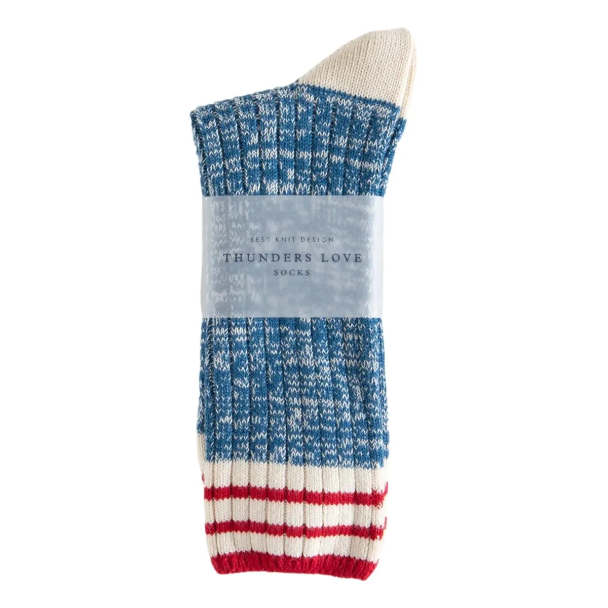 Nautical Turn Oceanside Blue Socks
