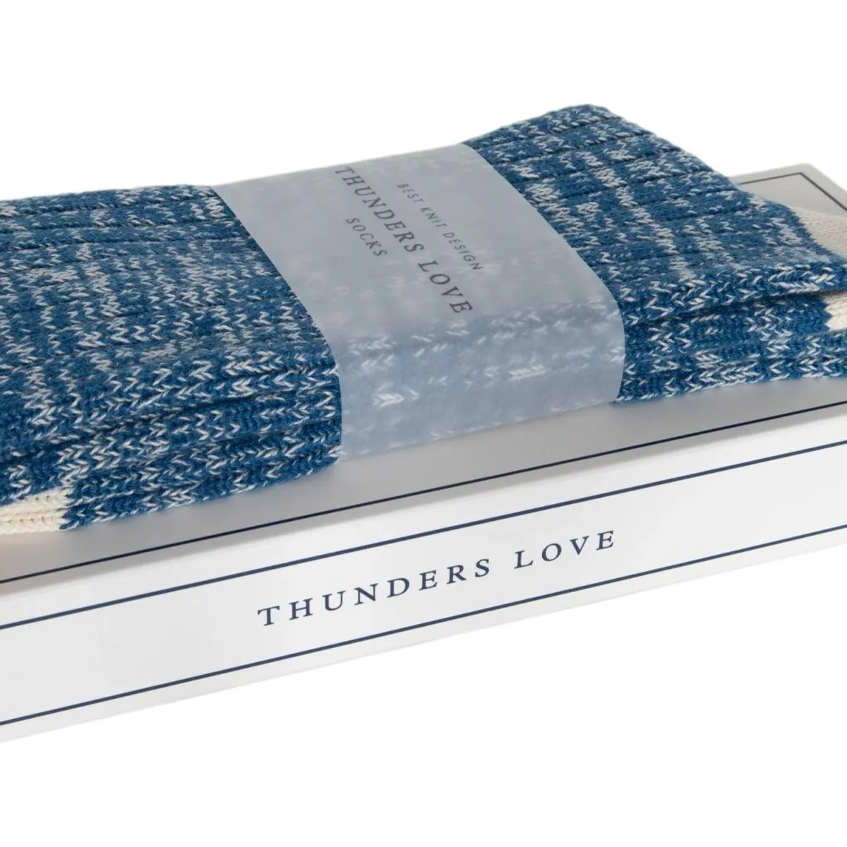 Nautical Turn Oceanside Blue Socks