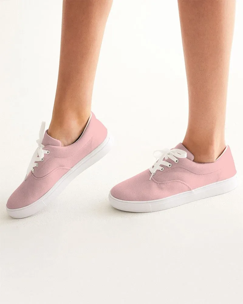 Pale Pastel Pink Women's Canvas Sneakers | Women's | Bright Pale Pastel Pink | C0M30Y15K0