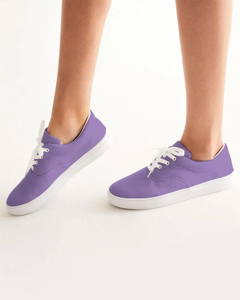 Pastel Violet Women's Canvas Sneakers | Women's | Bright Pastel Violet | C45M60Y0K0