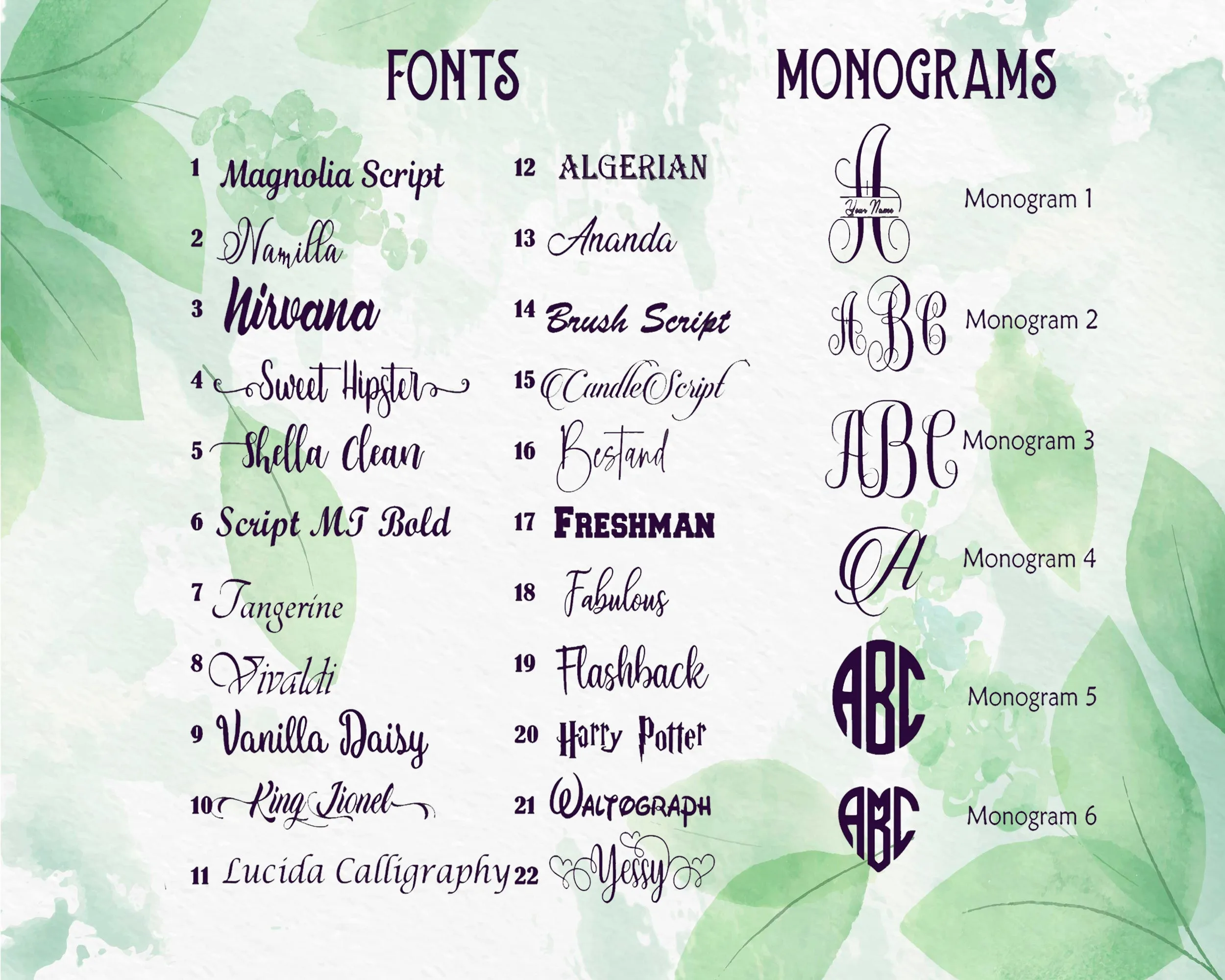 Personalized Initials Socks