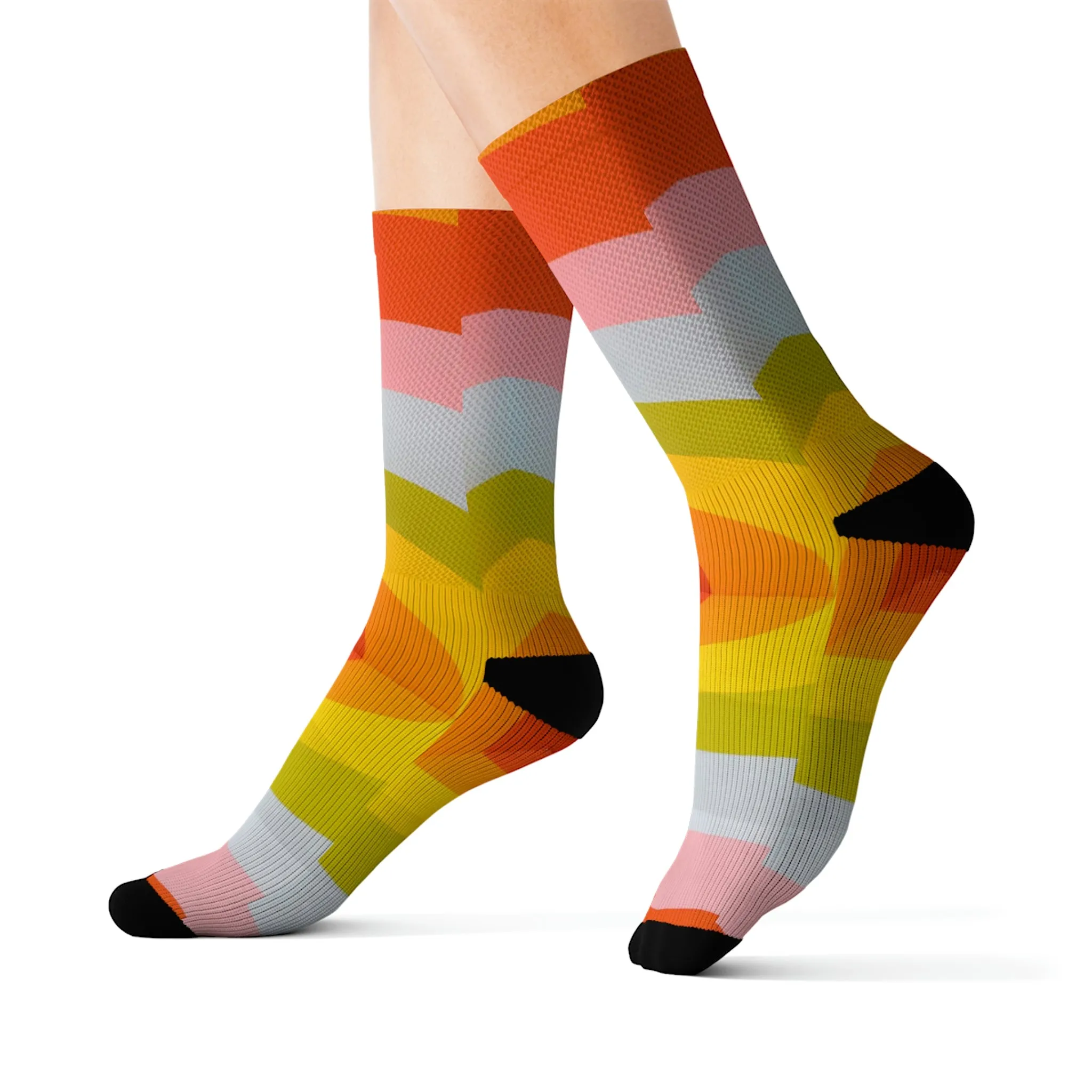 Rainbow socks