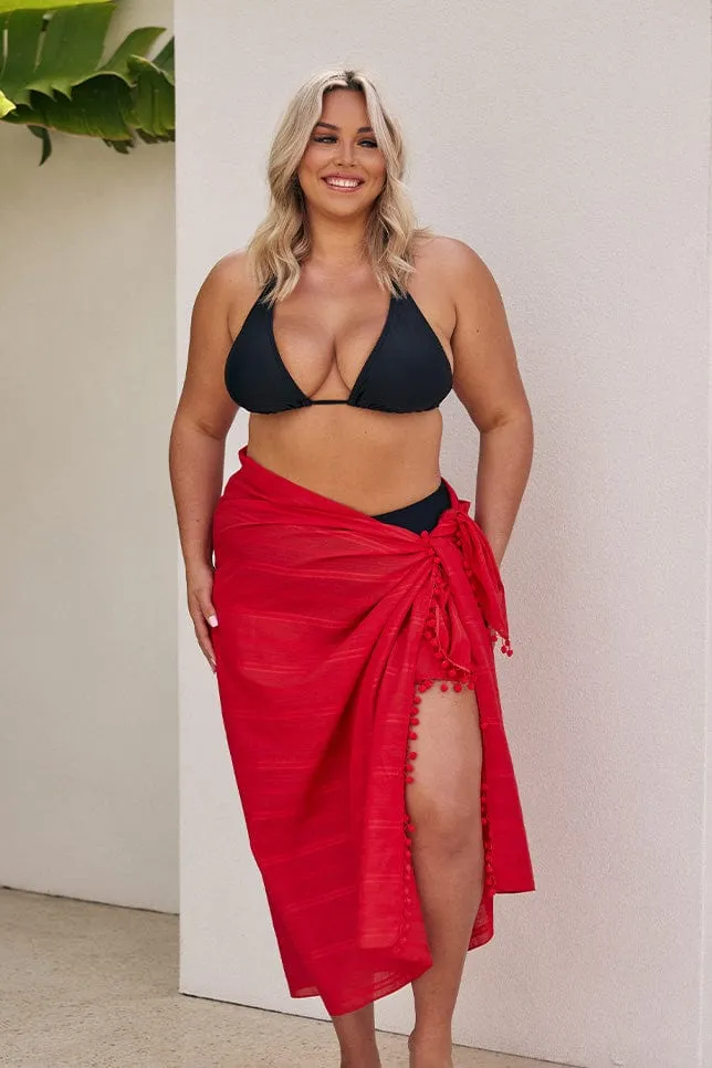 Red Sarong