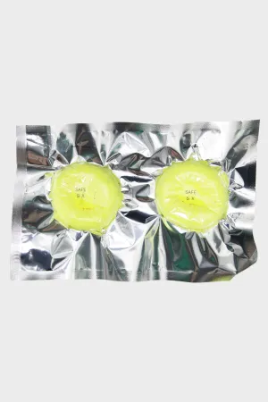 safe socks - yellow