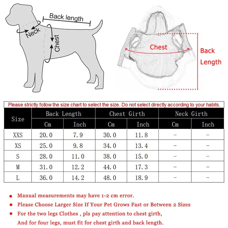 Santa Christmas Costume for Small Dogs and Cats