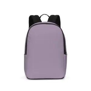 Shaded Pale Pastel Purple Gray Waterproof Backpack | C15M30Y0K30