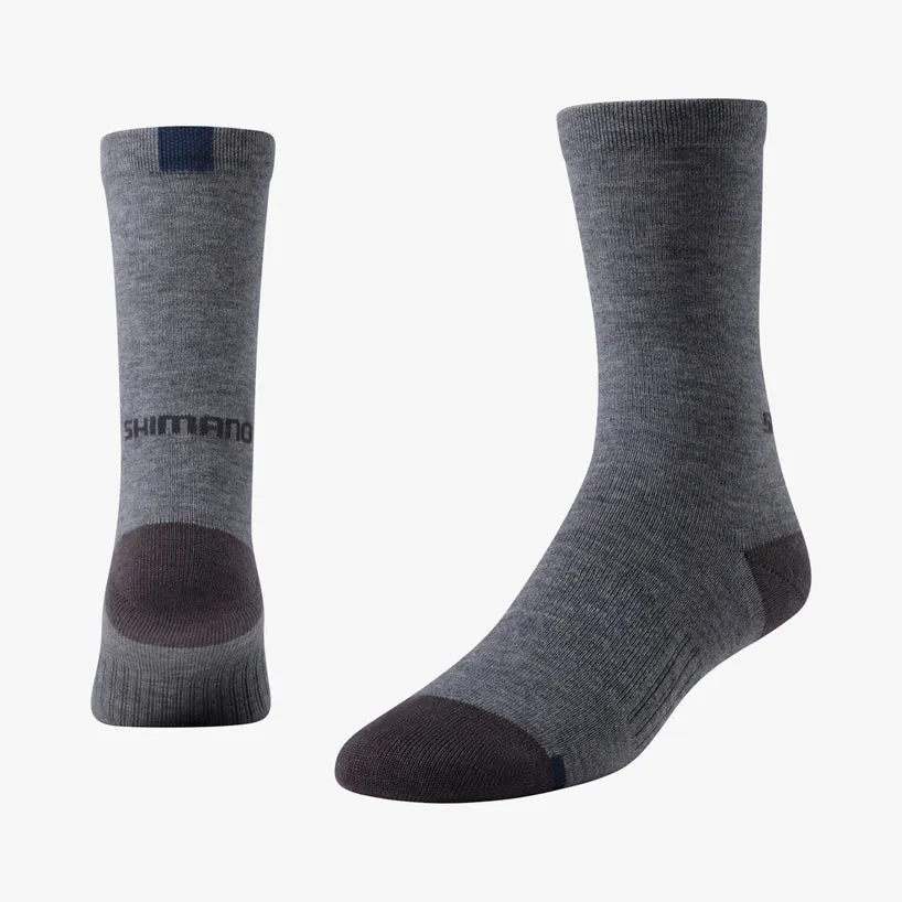 SHIMANO Performance Wool All-Season Cycling Socks