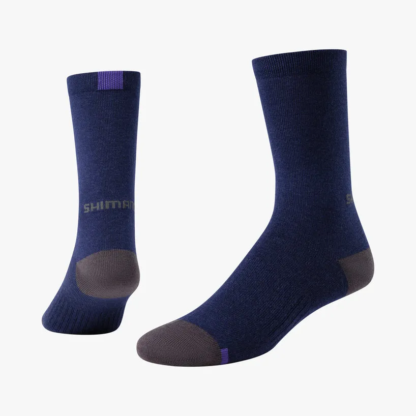 SHIMANO Performance Wool All-Season Cycling Socks