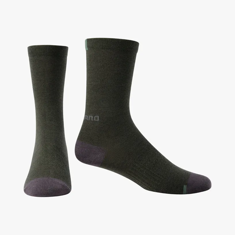 SHIMANO Performance Wool All-Season Cycling Socks