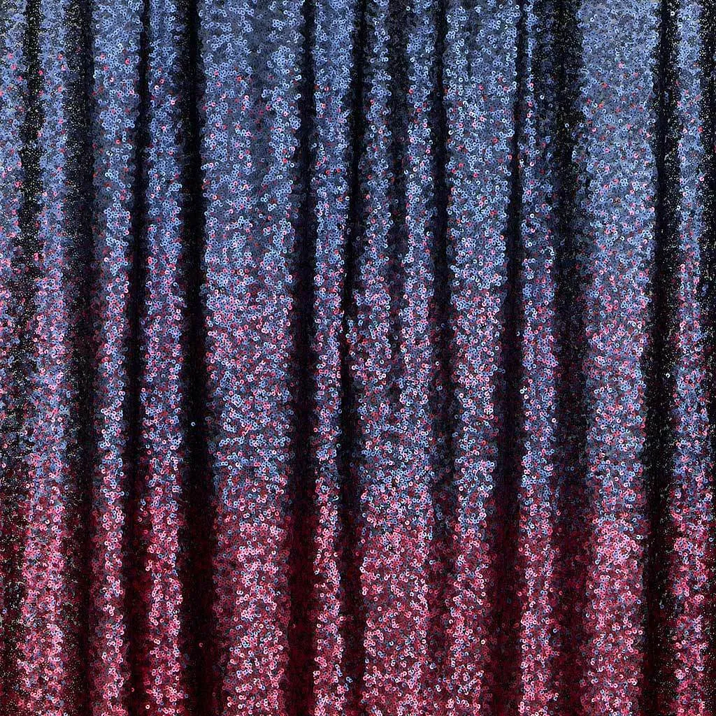 Short Ombre Stretch Mesh Sequin Fabric | Blue Moon Fabrics