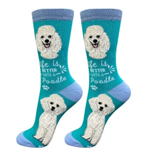 Socks  Poodle Dog   White    840-28