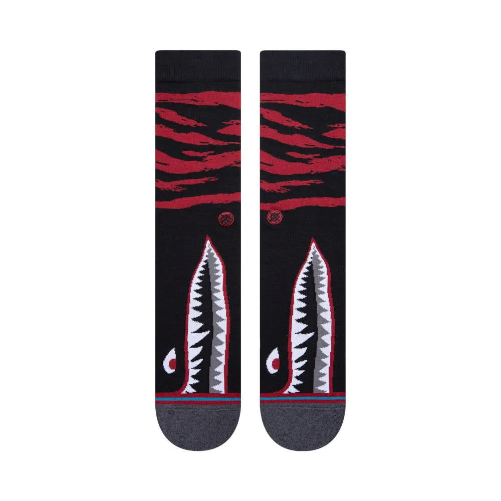 Stance Warbird Crew Socks in Red