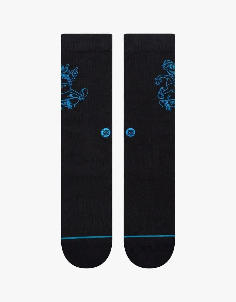 Stance Wolfman Crew Socks - Black