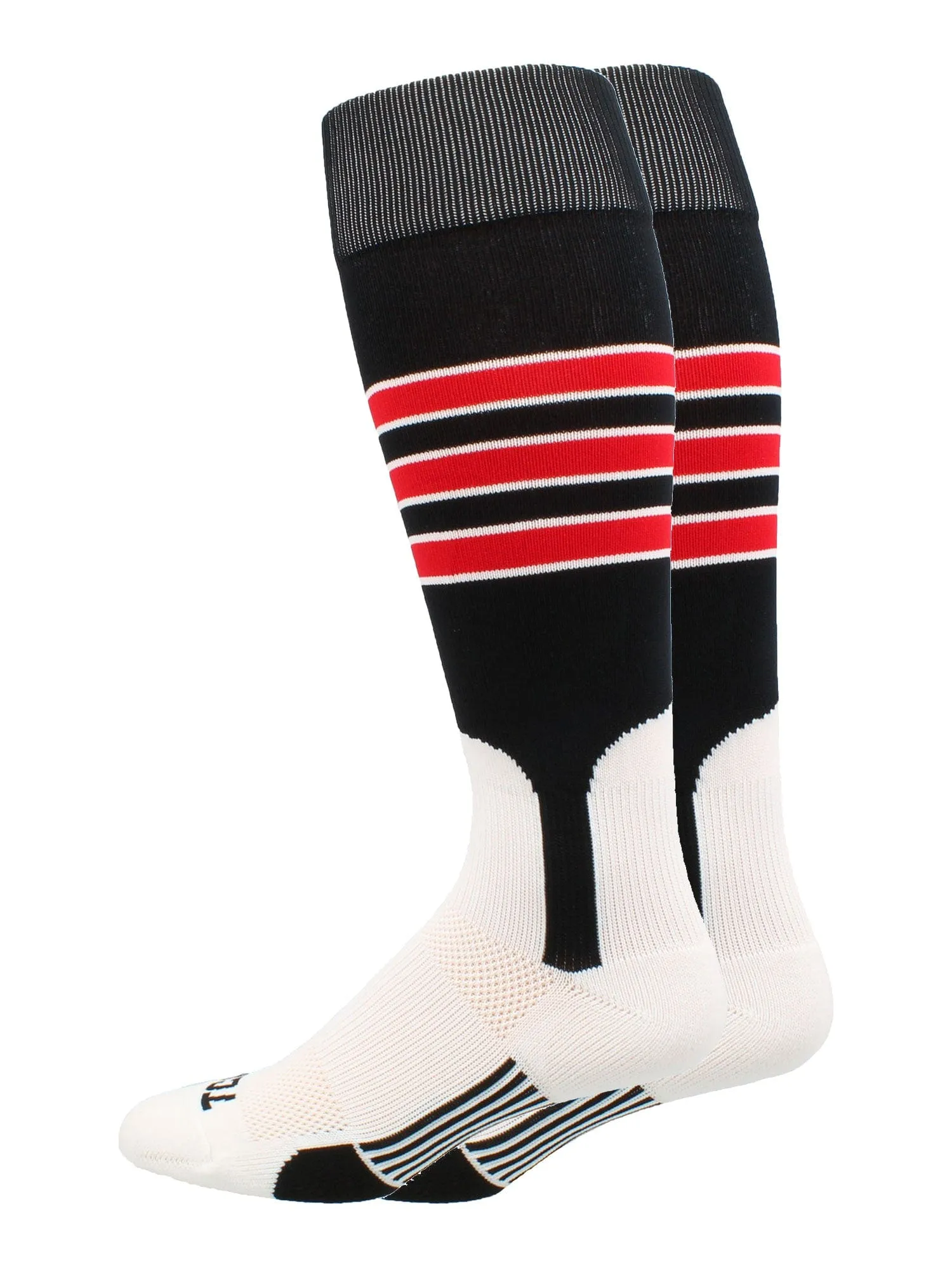 Striped Baseball Stirrup Socks Dugout Pattern D