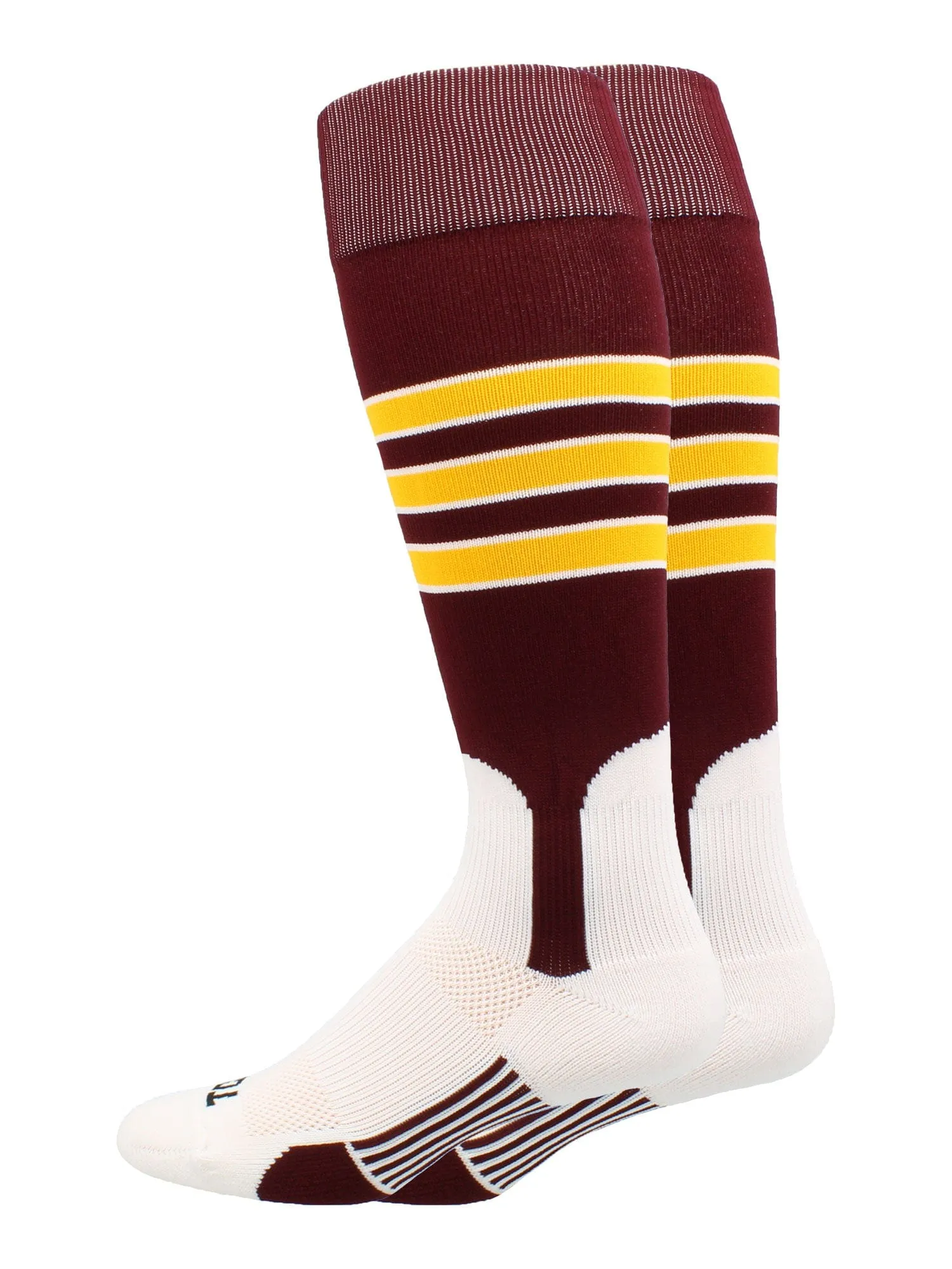 Striped Baseball Stirrup Socks Dugout Pattern D