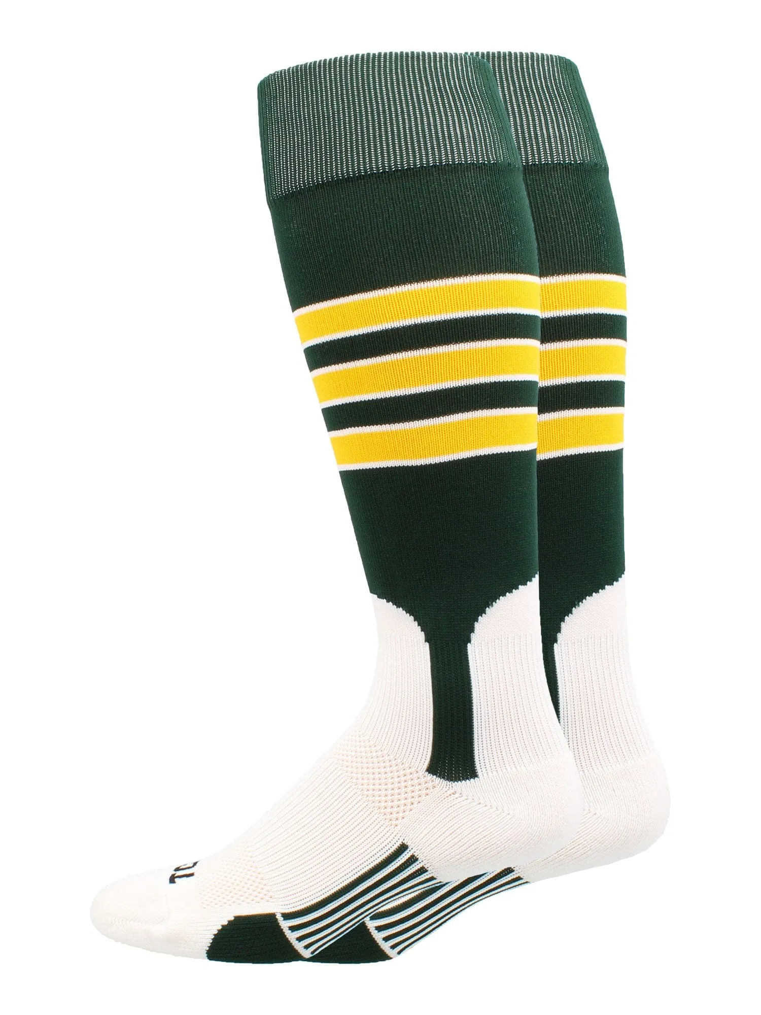 Striped Baseball Stirrup Socks Dugout Pattern D