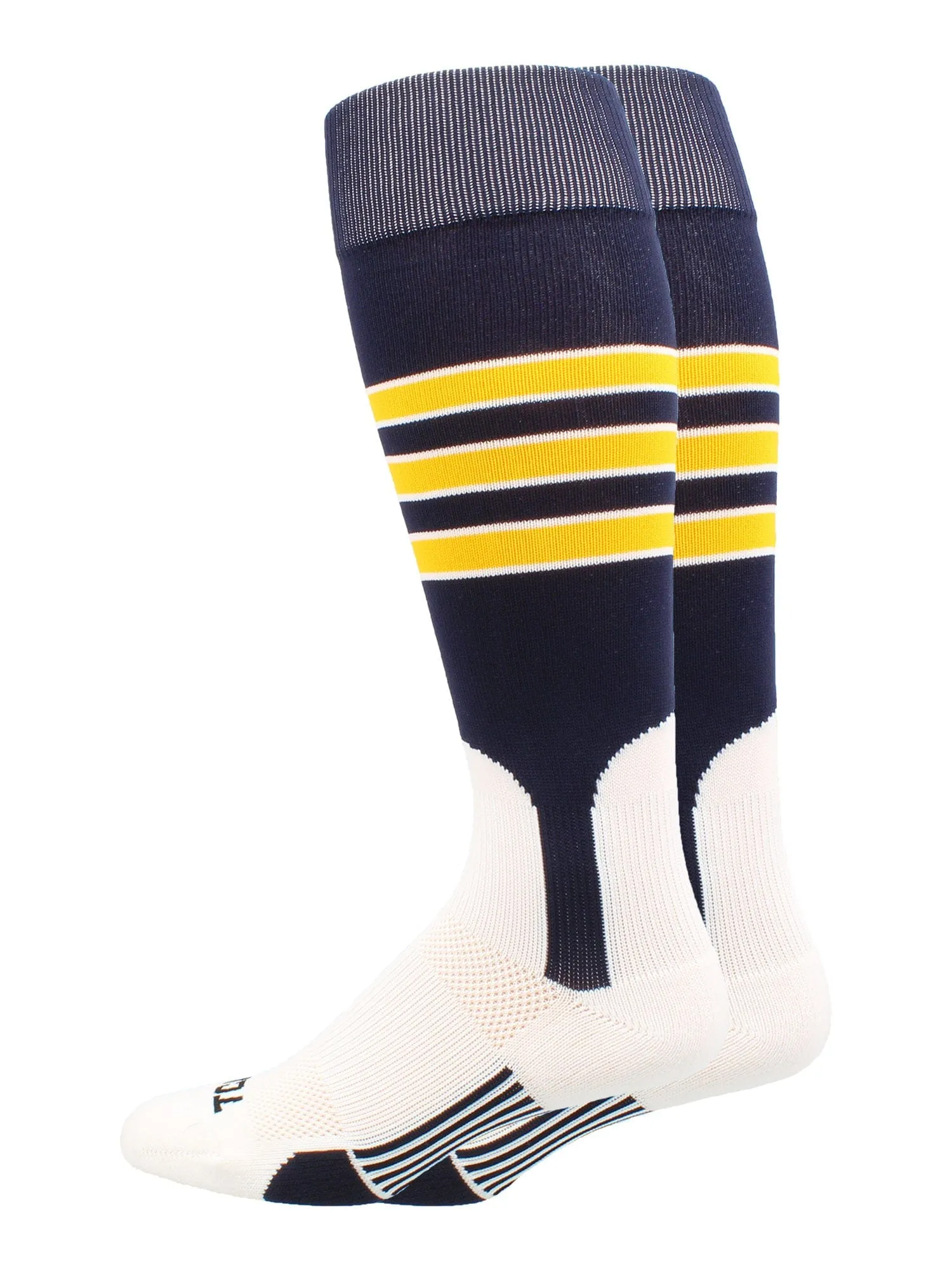 Striped Baseball Stirrup Socks Dugout Pattern D
