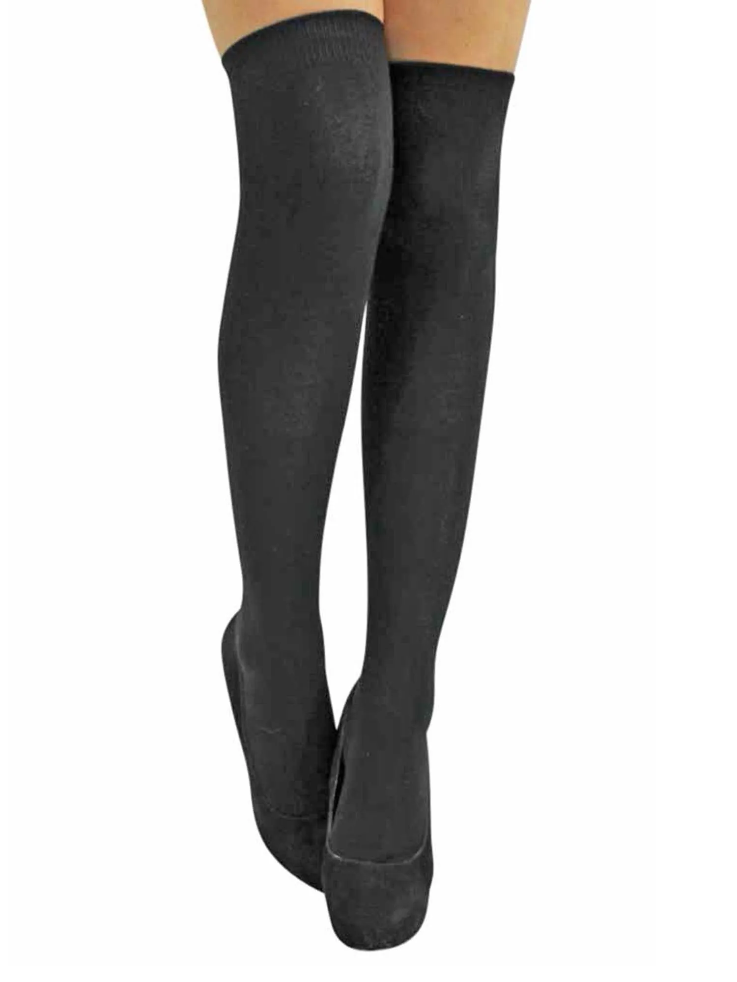 Thin Knit Thigh High Over The Knee Socks